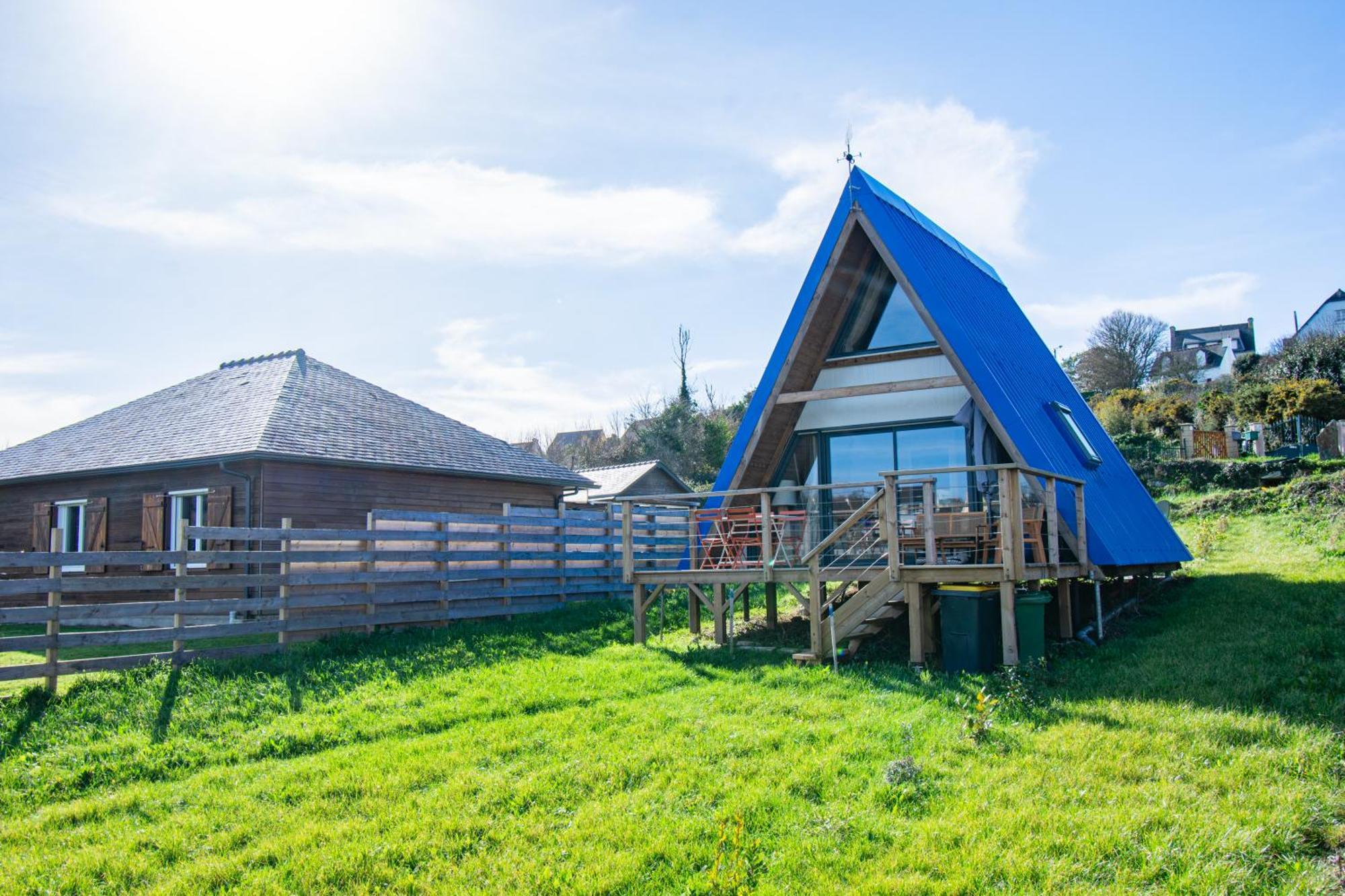 Вілла Le Tipi Bleu Tiny House Neuve Avec Terrasse Et Jardin Камаре-сюр-Мер Екстер'єр фото